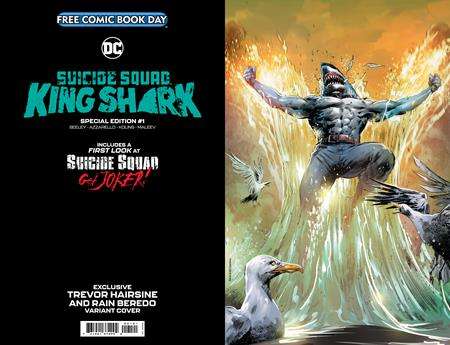 FCBD 2021 SUICIDE SQUAD SPECIAL EDITION INC 1:4 TREVOR HAIRSINE VIRGIN VARIANT