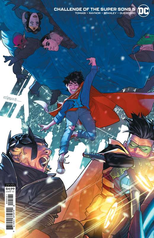 CHALLENGE OF THE SUPER SONS #5 (OF 7) CVR B JAMAL CAMPBELL CARD STOCK VARIANT