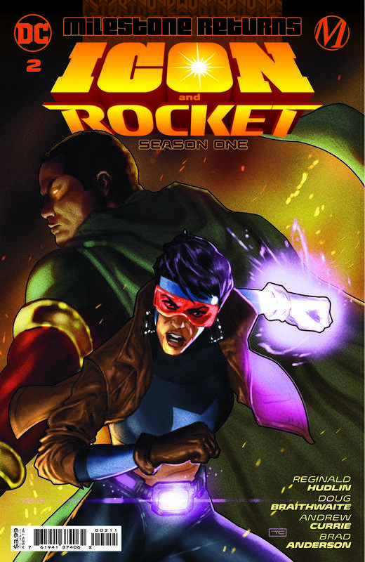 ICON & ROCKET SEASON ONE #2 (OF 6) CVR A TAURIN CLARKE