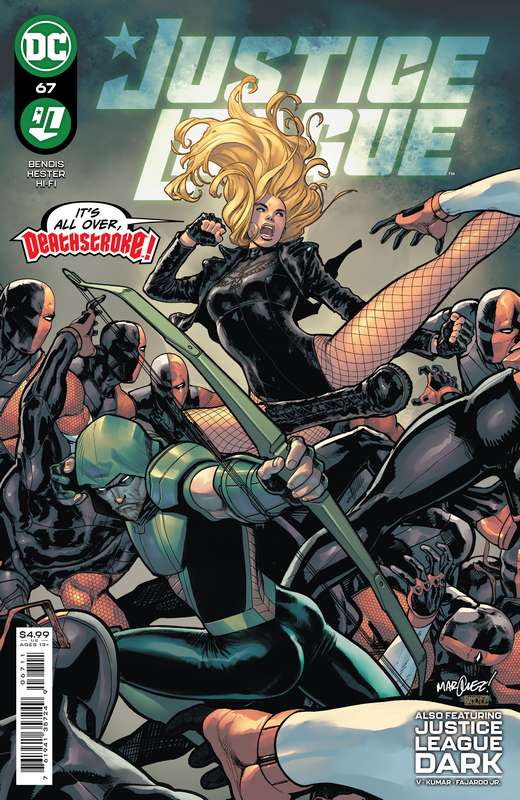 JUSTICE LEAGUE #67 CVR A DAVID MARQUEZ