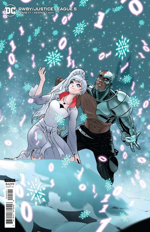 RWBY JUSTICE LEAGUE #5 (OF 7) CVR B SIMONE DI MEO CARD STOCK VARIANT