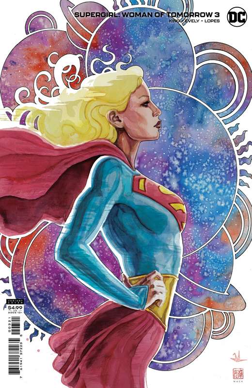 SUPERGIRL WOMAN OF TOMORROW #3 (OF 8) CVR B DAVID MACK VARIANT