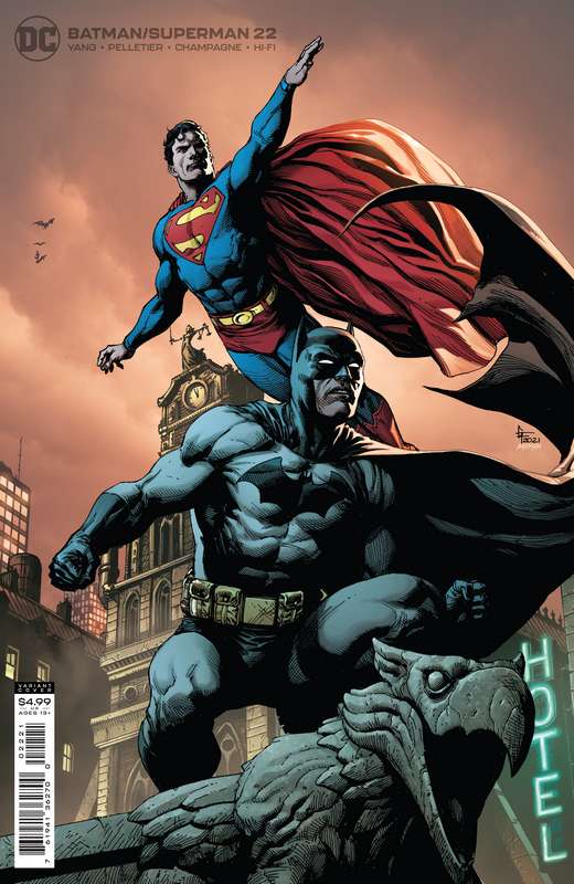 BATMAN SUPERMAN #22 CVR B GARY FRANK CARD STOCK VARIANT