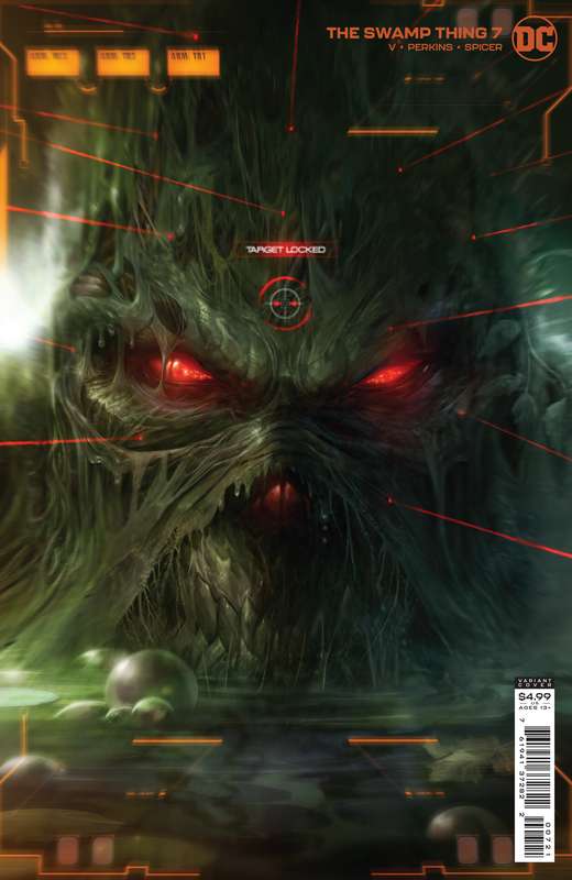 SWAMP THING #7 (OF 10) CVR B FRANCESCO MATTINA CARD STOCK VARIANT