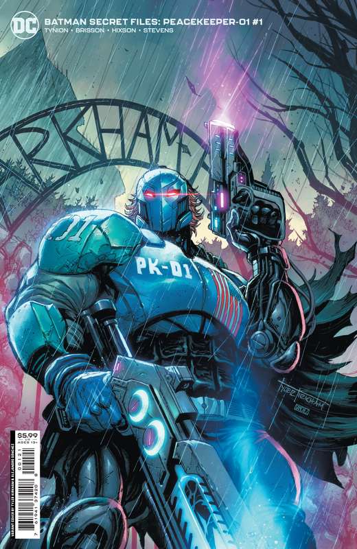 BATMAN SECRET FILES PEACEKEEPER-01 #1 (ONE SHOT) CVR B TYLER KIRKHAM CARD STOCK VARIANT (FEAR STATE)