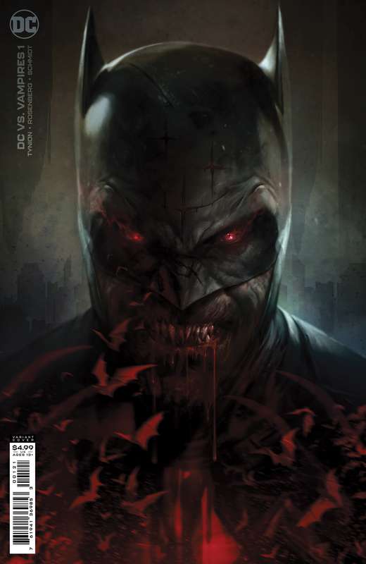 DC VS VAMPIRES #1 (OF 12) CVR B FRANCESCO MATTINA CARD STOCK VARIANT