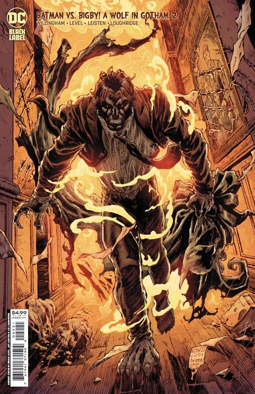 BATMAN VS BIGBY A WOLF IN GOTHAM #2 (OF 6) CVR B BRIAN LEVEL & JAY LEISTEN CARD STOCK VARIANT (MR)