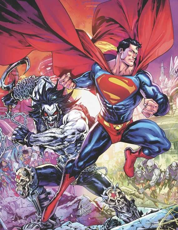 SUPERMAN VS LOBO #2 (OF 3) CVR B FICO OSSIO VARIANT (MR)