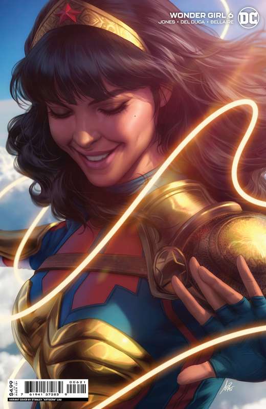 WONDER GIRL #6 CVR B STANLEY ARTGERM LAU CARD STOCK VARIANT