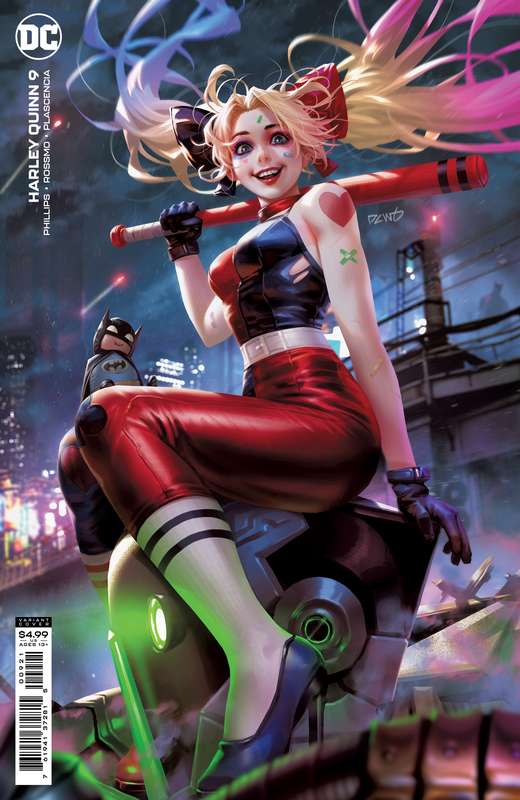 HARLEY QUINN #9 CVR B DERRICK CHEW CARD STOCK VARIANT (FEAR STATE)