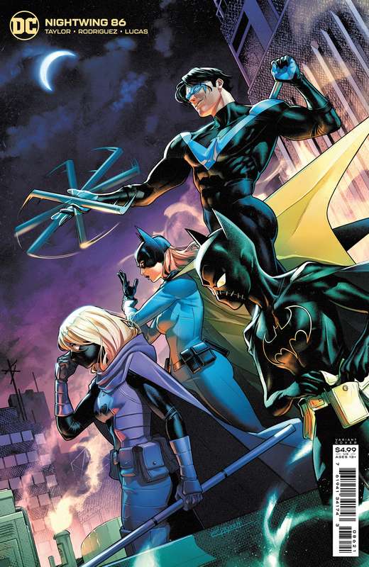 NIGHTWING #86 CVR B JAMAL CAMPBELL CARD STOCK VARIANT (FEAR STATE)