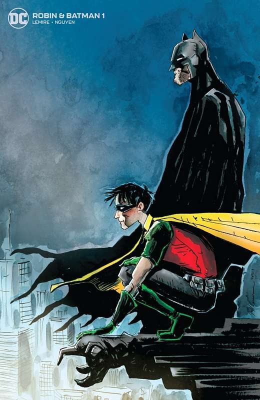 ROBIN & BATMAN #1 (OF 3) CVR B JEFF LEMIRE VARIANT