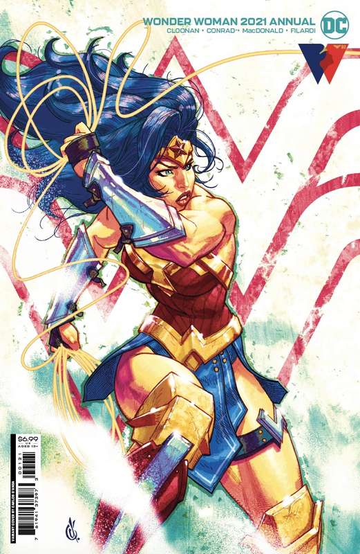 WONDER WOMAN 2021 ANNUAL #1 (ONE SHOT) CVR B CARLOS DANDA CARD STOCK VARIANT