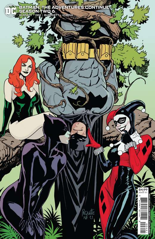 BATMAN THE ADVENTURES CONTINUE SEASON II #6 (OF 7) CVR B YANICK PAQUETTE CARD STOCK VARIANT