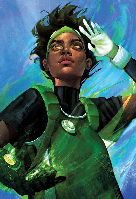 GREEN LANTERN #8 CVR B JULIET NNEKA CARD STOCK VARIANT