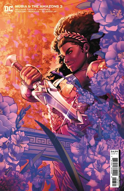 NUBIA AND THE AMAZONS #3 (OF 6) CVR B JAMAL CAMPBELL CARD STOCK VARIANT