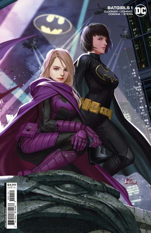 BATGIRLS #1 CVR C INHYUK LEE BATGIRLS UNMASKED RIGHT SIDE CONNECTING CARD STOCK VARIANT