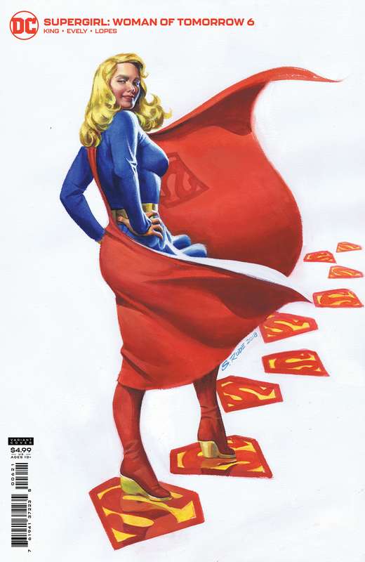 SUPERGIRL WOMAN OF TOMORROW #6 (OF 8) CVR B STEVE RUDE VARIANT