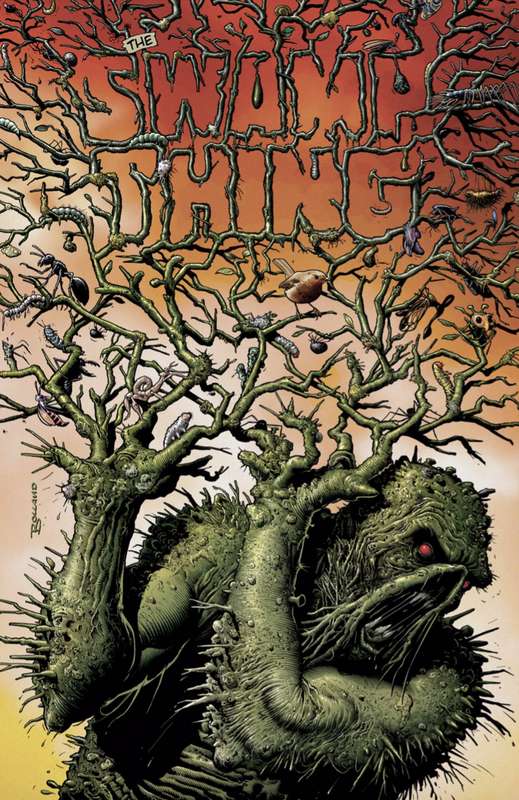 SWAMP THING #10 (OF 10) CVR B BRIAN BOLLAND CARD STOCK VARIANT