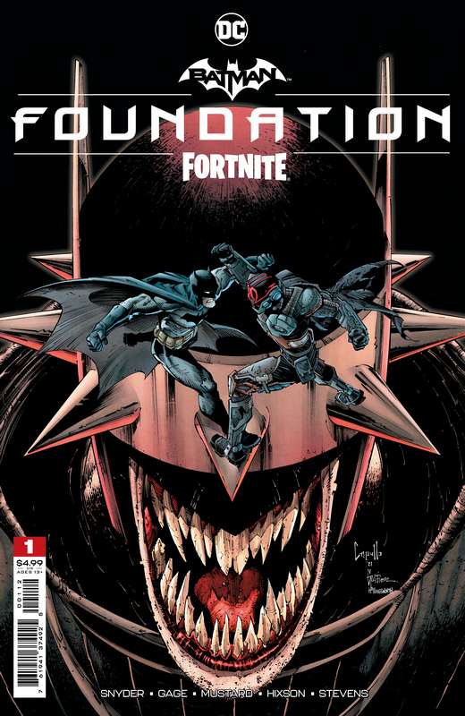 BATMAN FORTNITE FOUNDATION #1 Second Printing