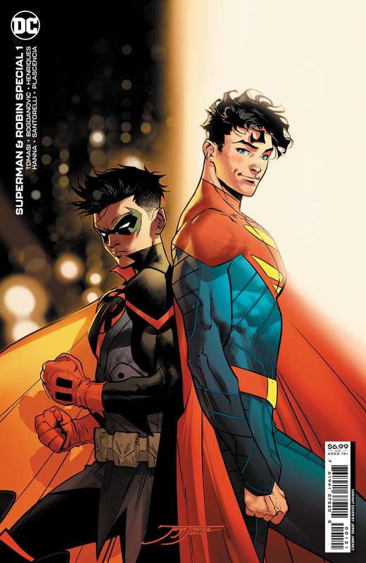 SUPERMAN & ROBIN SPECIAL #1 (ONE SHOT) CVR B JORGE JIMENEZ CARD STOCK VARIANT