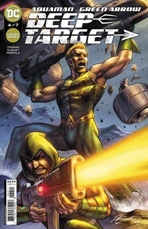 AQUAMAN GREEN ARROW DEEP TARGET #4 (OF 7) CVR A MARCO SANTUCCI