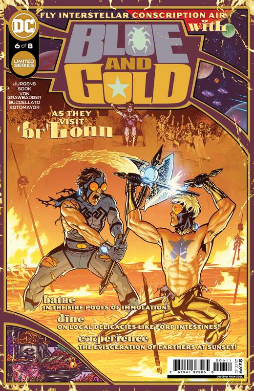 BLUE & GOLD #6 (OF 8) CVR A RYAN SOOK