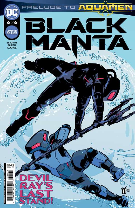 BLACK MANTA #6 (OF 6) CVR A VALENTINE DE LANDRO