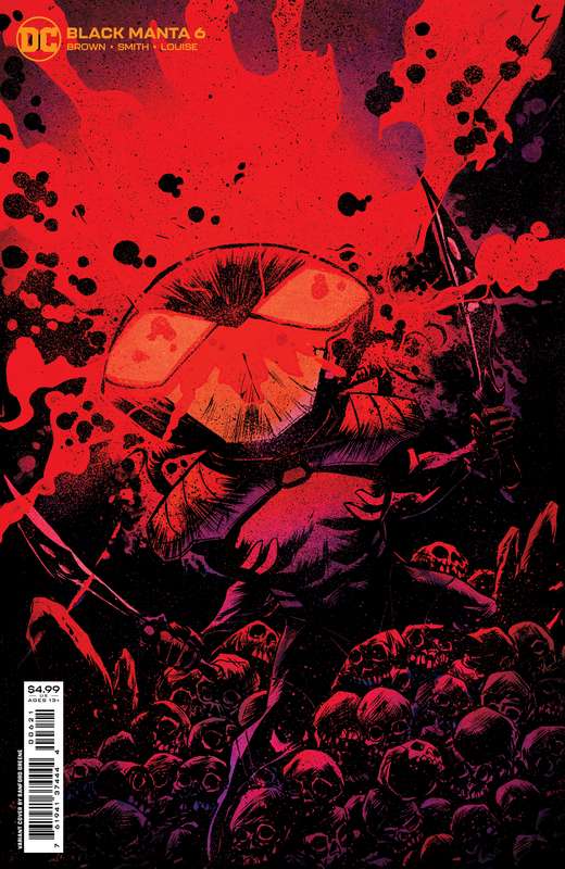 BLACK MANTA #6 (OF 6) CVR B SANFORD GREENE CARD STOCK VARIANT