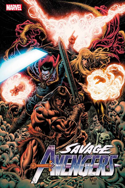 SAVAGE AVENGERS #28 HOTZ VARIANT