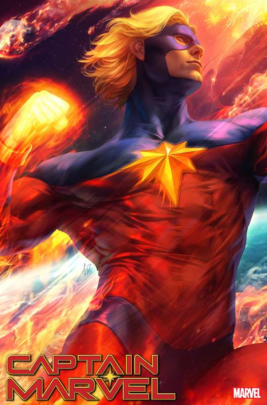 CAPTAIN MARVEL #34 ARTGERM TEASER VARIANT