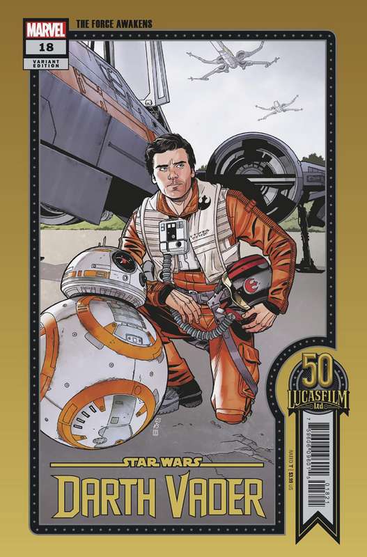 STAR WARS: DARTH VADER #18 SPROUSE LUCASFILM 50TH VARIANT