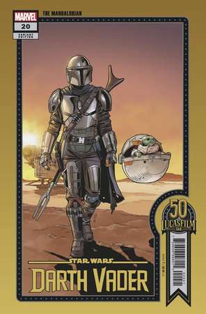 STAR WARS: DARTH VADER #20 SPROUSE LUCASFILM 50TH VARIANT