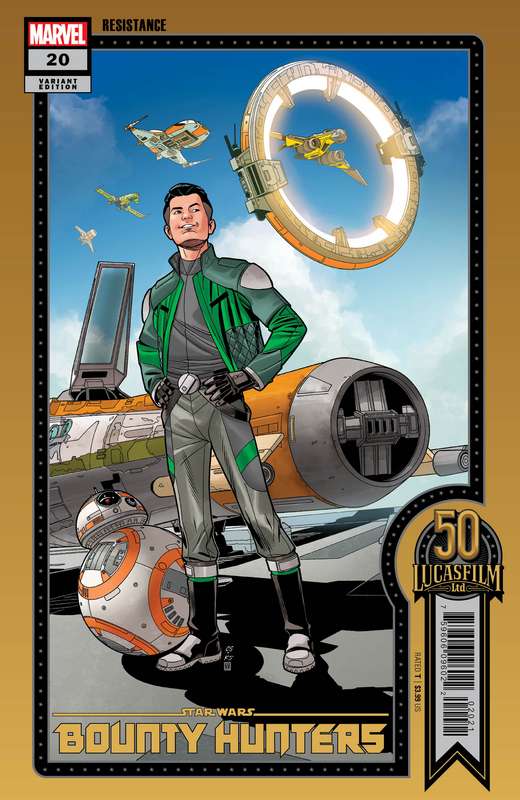 STAR WARS: BOUNTY HUNTERS #20 SPROUSE LUCASFILM 50TH VARIANT