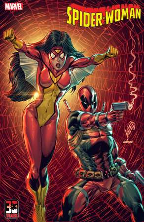 SPIDER-WOMAN #16 LIEFELD DEADPOOL 30TH VARIANT