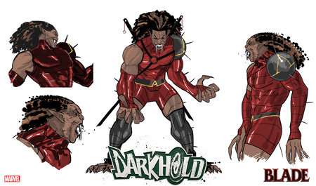 THE DARKHOLD: BLADE #1 TORMEY DESIGN 1:10 RATIO VARIANT