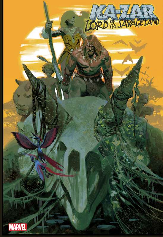 KA-ZAR LORD OF THE SAVAGE LAND #5 ACUNA VARIANT