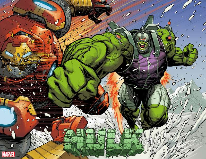 HULK 1 OTTLEY 2ND PRINTING WRAPAROUND VARIANT