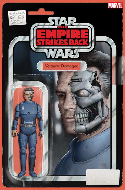 STAR WARS: WAR OF THE BOUNTY HUNTERS #5 CHRISTOPHER ACTION FIGURE VARIANT