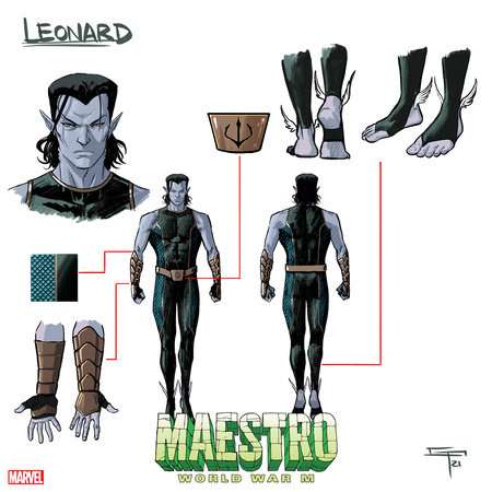 MAESTRO: WORLD WAR M #1 PERALTA DESIGN [#1:#10] 1:10 RATIO VARIANT