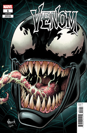 VENOM #1 NAUCK HEADSHOT VARIANT