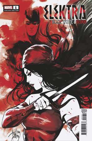 ELEKTRA: BLACK, WHITE & BLOOD #1 ANDOLFO VARIANT