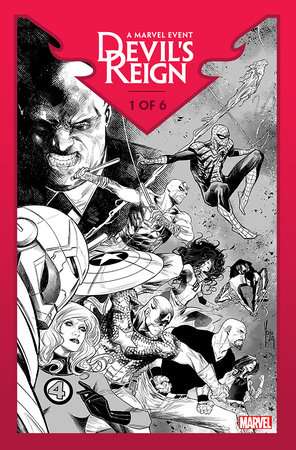 DEVIL'S REIGN #1 CHECCHETTO 2ND PRINTING VARIANT