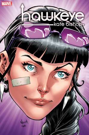 HAWKEYE: KATE BISHOP #1 NAUCK HEADSHOT VARIANT