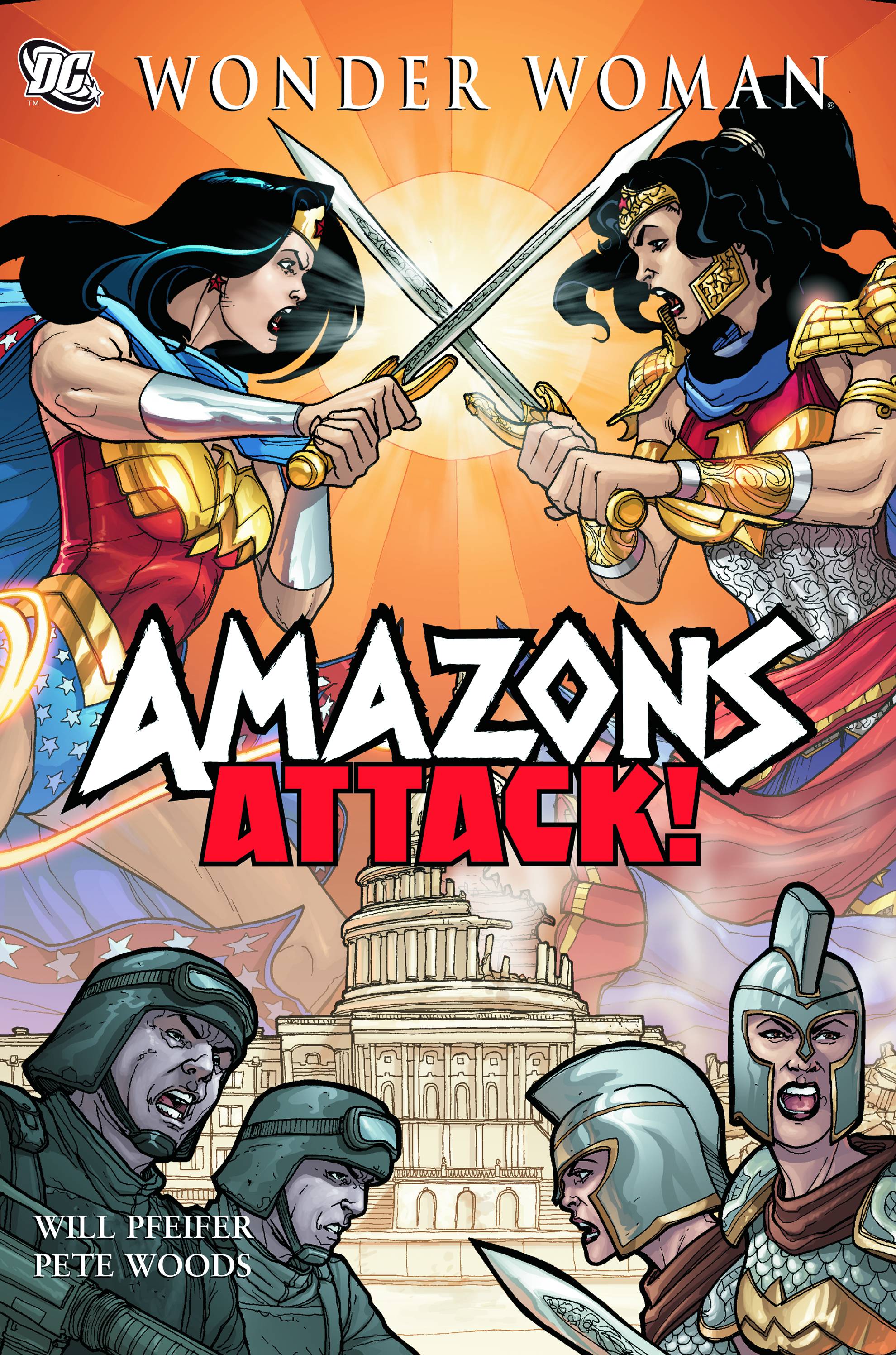 WONDER WOMAN AMAZONS ATTACK TP