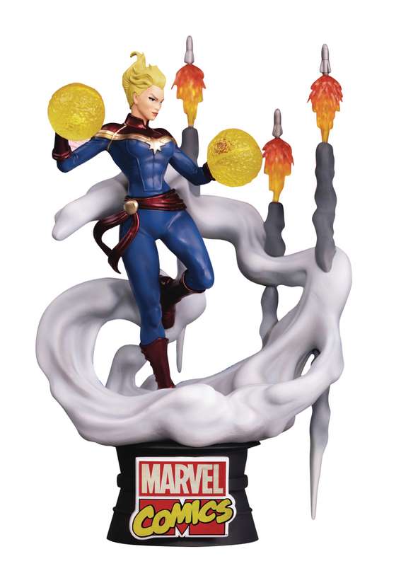 MARVEL COMICS CAPTAIN MARVEL DS-019 D-STAGE PX 6IN STATUE