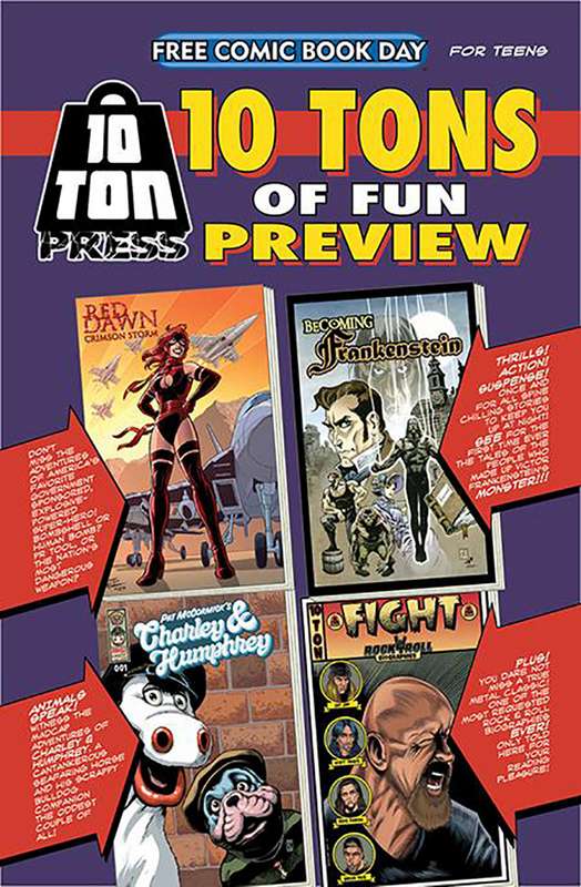 FCBD 2021 10 TON OF FUN SAMPLER