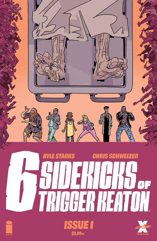 SIX SIDEKICKS OF TRIGGERED KEATON #1 CVR A SCHWEIZER (MR)