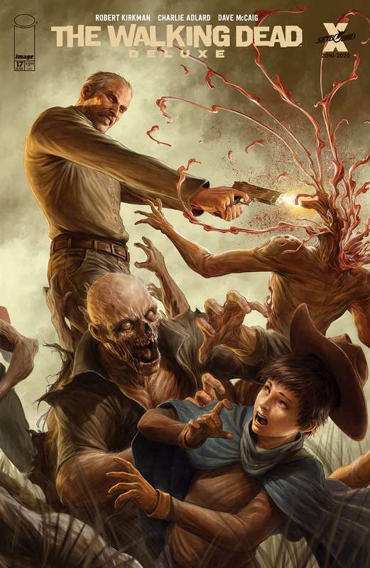 WALKING DEAD DELUXE #17 CVR D RAPOZO (MR)