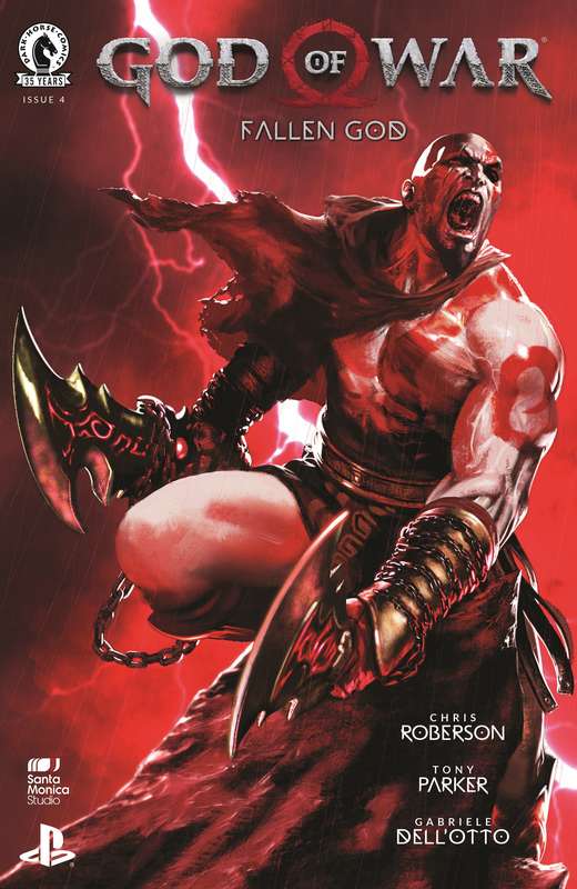 GOD OF WAR FALLEN GOD #4 (OF 4)